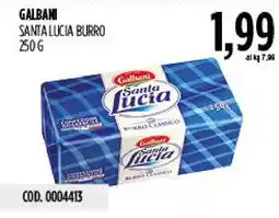 Carico Cash & Carry Galbani Santa Lucia Burro offerta