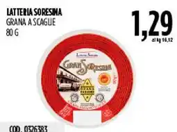Carico Cash & Carry Latteria Sorensina Grana a Scaglie offerta