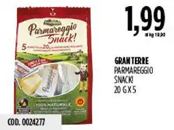 Carico Cash & Carry Parmareggio Snack! offerta