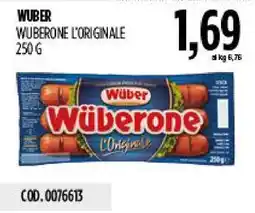 Carico Cash & Carry Wüber Wüberone L'Originale offerta