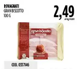 Carico Cash & Carry Rovagnati Gran Biscotto offerta