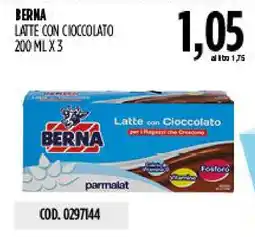 Carico Cash & Carry BERNA Latte con Cioccolato offerta