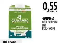Carico Cash & Carry GRANAROLO LATTE SCREMATO UHT offerta