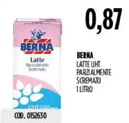 Carico Cash & Carry BERNA Latte Parzialmente Scremato offerta