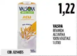 Carico Cash & Carry VALSOIA BEVANDA ALL'AVENA offerta