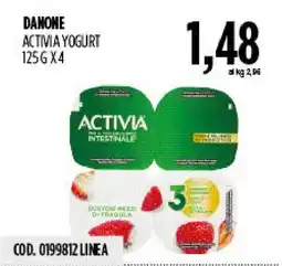 Carico Cash & Carry DANONE ACTIVIA YOGURT offerta