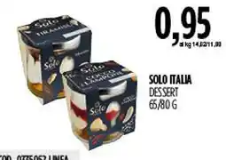 Carico Cash & Carry SOLO ITALIA DESSERT offerta