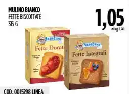 Carico Cash & Carry Mulino Bianco Fette Biscottate offerta