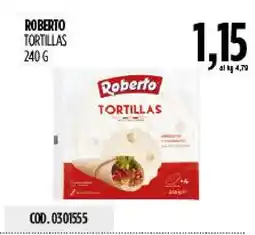 Carico Cash & Carry Roberto Tortillas offerta