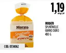 Carico Cash & Carry Morato Spuntinelle offerta