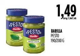 Carico Cash & Carry Barilla Pesto offerta