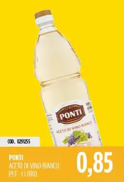 Carico Cash & Carry PONTI ACETO DI VINO BIANCO offerta