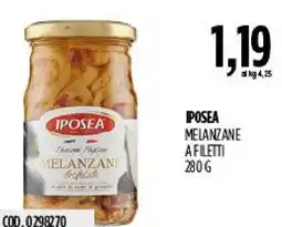 Carico Cash & Carry IPOSEA MELANZANE offerta