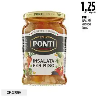 Carico Cash & Carry PONTI INSALATA PER RISO offerta
