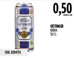 Carico Cash & Carry Oettinger Birra offerta