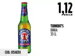 Carico Cash & Carry Tennent's Birra offerta