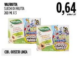 Carico Cash & Carry Valfrutta Succhi di frutta offerta