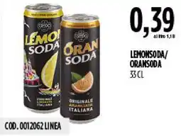 Carico Cash & Carry Lemon Soda / Oran Soda offerta