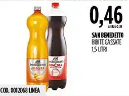 Carico Cash & Carry San Benedetto Bibite Gassate offerta