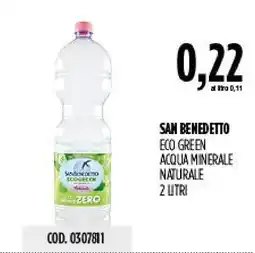 Carico Cash & Carry San Benedetto Eco Green Acqua Minerale Naturale offerta