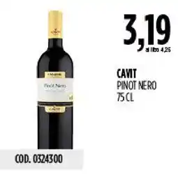 Carico Cash & Carry Cavit Pinot Nero offerta
