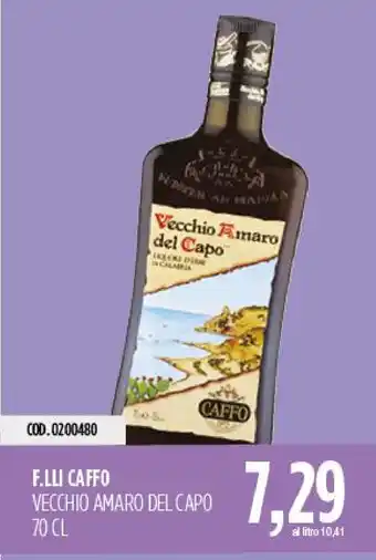 Carico Cash & Carry F.LLI CAFFO VECCHIO AMARO DEL CAPO offerta