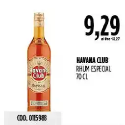 Carico Cash & Carry HAVANA CLUB RHUM ESPECIAL offerta
