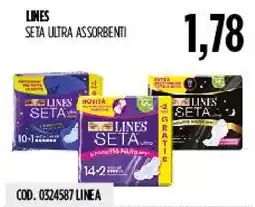 Carico Cash & Carry LINES SETA ULTRA ASSORBENTI offerta