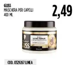 Carico Cash & Carry GLISS MASCHERA PER CAPELLI offerta