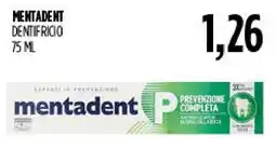 Carico Cash & Carry mentadent dentifricio offerta