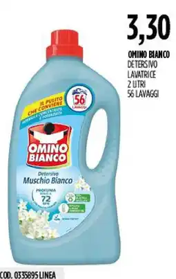 Carico Cash & Carry Omino Bianco Detersivo Muschio Bianco offerta