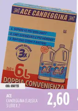 Carico Cash & Carry ACE CANDEGGINA CLASSICA offerta