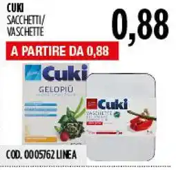 Carico Cash & Carry Cuki Sacchetti/Vaschette offerta