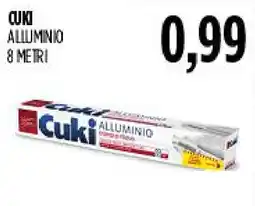 Carico Cash & Carry Cuki ALLUMINIO offerta