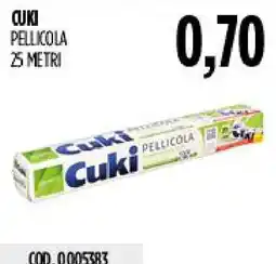 Carico Cash & Carry Cuki pellicola offerta