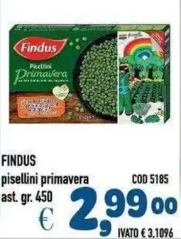 Del Prete Distribuzioni Findus pisellini primavera offerta
