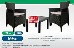 Cfadda Set forest offerta