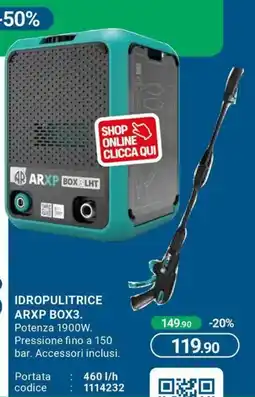 Cfadda Idropulitrice arxp box3 offerta