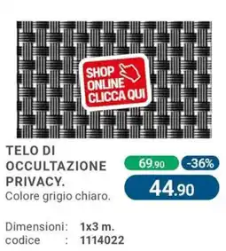 Cfadda Telo di occultazione privacy offerta