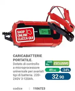 Cfadda Caricabatterie portatile offerta
