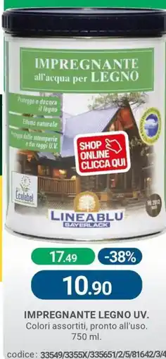Cfadda Impregnante legno uv offerta