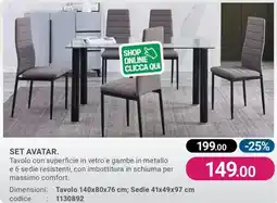 Cfadda Set avatar offerta