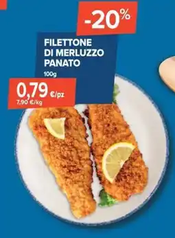 Sapore di Mare Filettone di merluzzo panato offerta