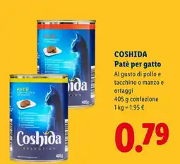 Lidl Coshida Paté per gatto offerta