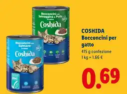 Lidl Coshida Bocconcini per gatto offerta