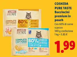 Lidl Coshida Pure Taste Boccincini premium in pouch offerta