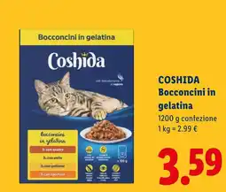 Lidl Coshida Bocconcini in gelatina offerta