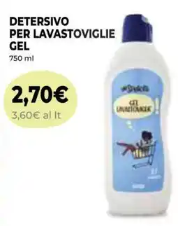 Coop DETERSIVO PER LAVASTOVIGLIE GEL offerta