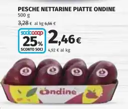 Coop PESCE NETTARINE PIATTE ONDINE offerta