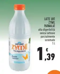 Conad LATTE UHT ZYMIL PARMALAT offerta